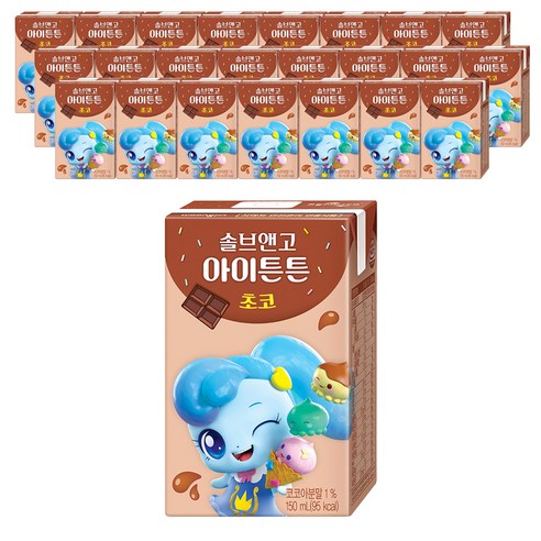 솔브앤고 아이튼튼 초코, 150ml, 24개