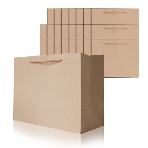 [OKㅣ강추] 리드홈 크라프트 무지 와이드 쇼핑백 24p – 실용적이고 스타일리시한 쇼핑백 [OKNOWㅣ추천상품]