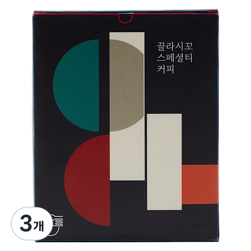 끌라시꼬 에티오피아 예르가체프 코케 커피백 스페셜티 싱글오리진, 3개, 5개입, 50g