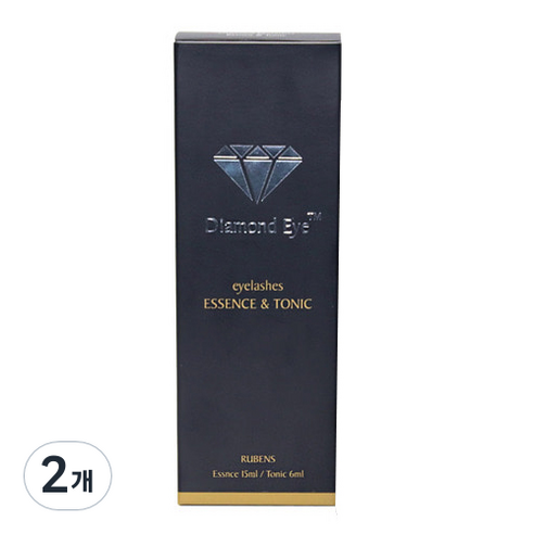 루벤스 다이아몬드 속눈썹 에센스 15ml + 토닉 6ml, 2개