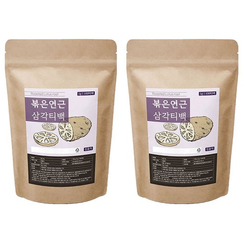 조은약초 연근 차, 1g, 100개입, 2개