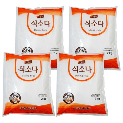청은 식소다, 2kg, 4개