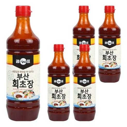 곰표 부산회초장, 1kg, 5개