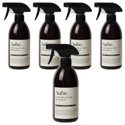 네이쳐리빙 오브 편백 오일수 스프레이 피톤치드 본품, 500ml, 5개