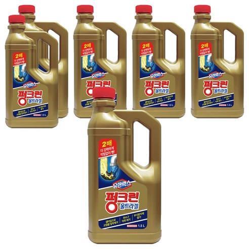 유한락스 펑크린 울트라겔, 1.5L, 6개
