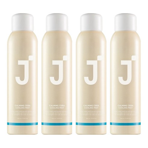 제이숲 카밍 세라 두피 쿨링 미스트 헤어 스프레이, 200ml, 4개