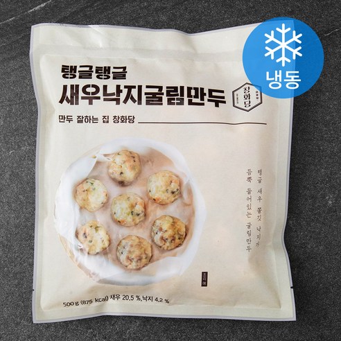 창화당 탱글탱글 새우낙지굴림만두 (냉동), 500G, 1개 - 가격 변동 추적 그래프 - 역대가