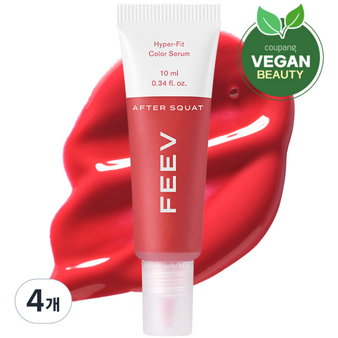 피브 컬러 세럼 블러셔 10ml, 애프터스쿼트, 4개