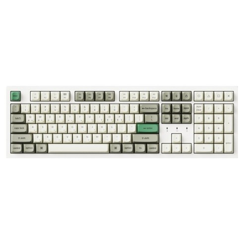 키크론 K10 MAX RGB 핫스왑 기계식 유무선 일반형 키보드, 쉘 화이트, K10M-P10, 저소음 화이트축