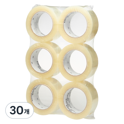 스카치 3M 309 박스 실링 테이프 투명 48mm x 40m, 30개