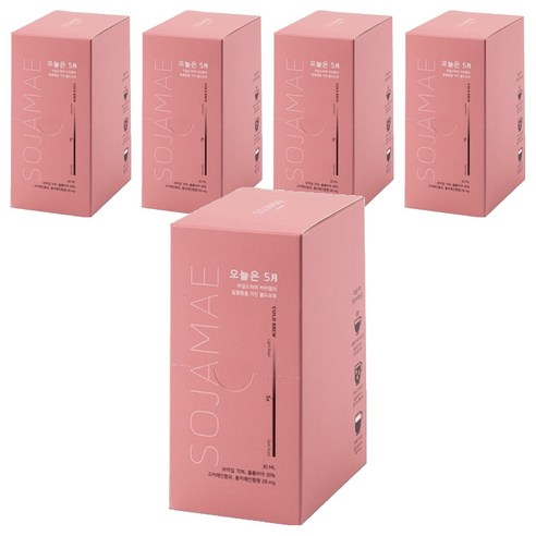 소자매커피 오늘은 5월 콜드브루 파우치, 30ml, 10개입, 5개