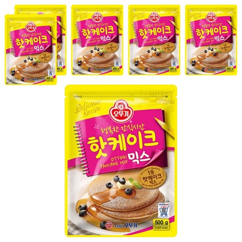 오뚜기 핫케이크 믹스, 500g, 6개