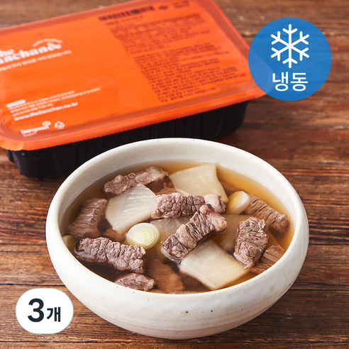더반찬 쇠고기 무국 (냉동), 550g, 3개