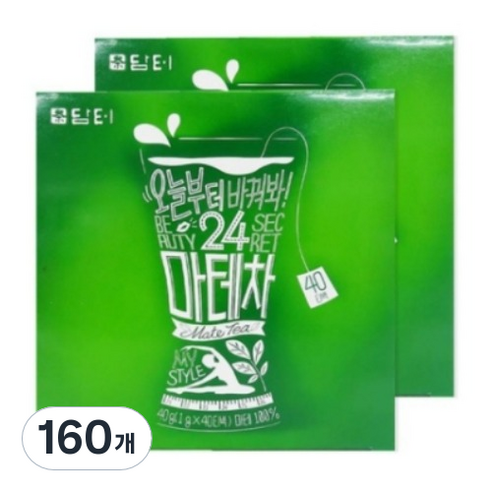 담터 마테차, 1g, 160개