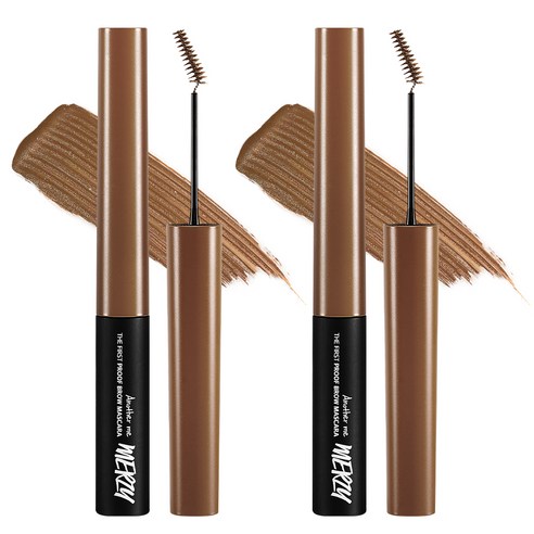 머지 더 퍼스트 프루프 브로우 마스카라 3.5g, BM2카푸치노, 2개