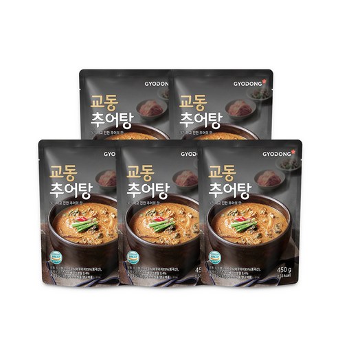 교동식품 추어탕, 450g, 5개