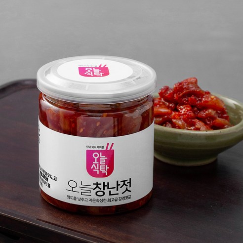 오늘식탁 강경 창난젓, 250g, 1개 오징어젓갈 Best Top5