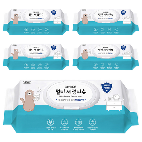 마이비 멀티 세정티슈, 5개