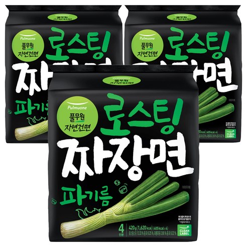 로스팅 짜장 파기름 라면, 12개