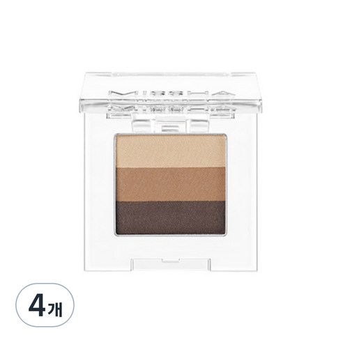 미샤 트리플 섀도우 2g, 7호 샌드 웨이브, 4개