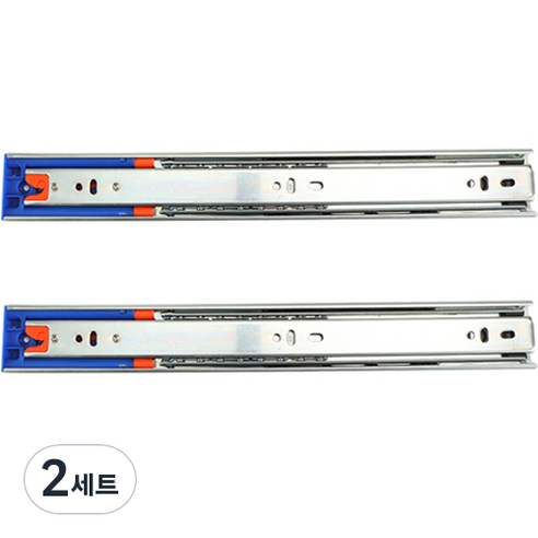 헤펠레 댐핑 45폭 볼레일 2p, 2세트