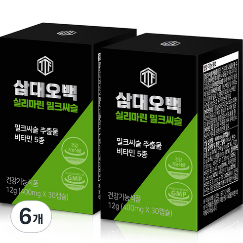 삼대오백 실리마린 밀크씨슬 30정, 6개