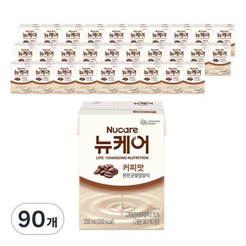 뉴케어 커피맛 완전균형영양식, 200ml, 90개