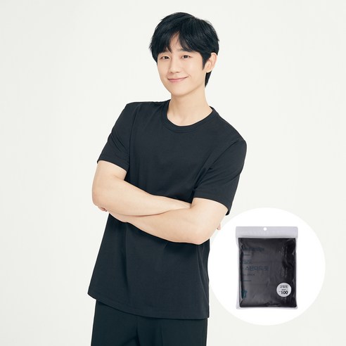 마인드브릿지 남성용 고밀도 순면 기본 반팔 티셔츠 3p MATS0101