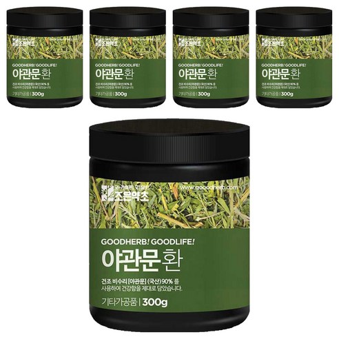 조은약초 프리미엄 야관문환, 300g, 5개