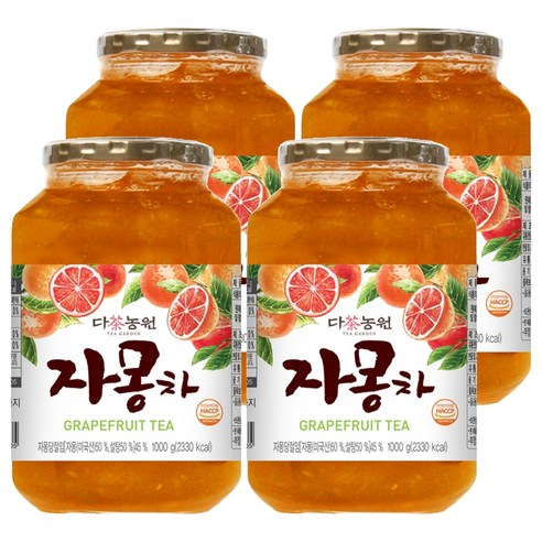 다농원 자몽차, 1kg, 4개