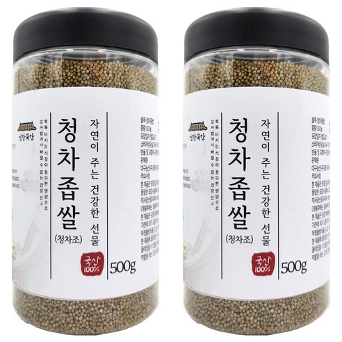건강곡간 청차좁쌀, 2개, 500g