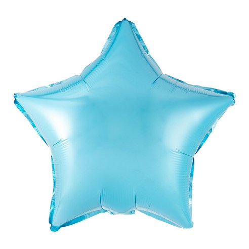 파티팡 별은박 풍선 40cm, 파스텔블루, 10개입