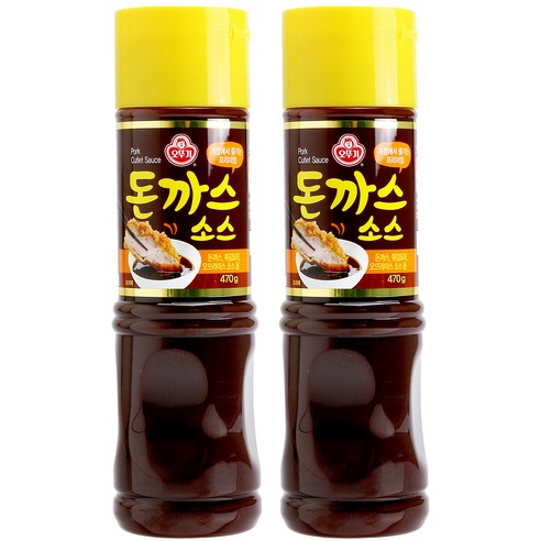 오뚜기 돈까스 소스 470g, 2개