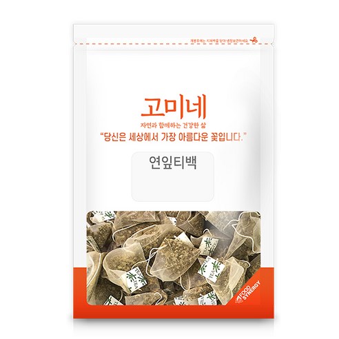 고미네 연잎티백, 1g, 50개