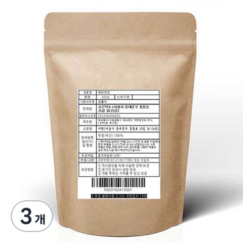 조은약초 볶은 우엉차, 400g, 1개입, 3개