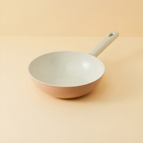 락앤락 로즈골드 세라믹 IH 웍 핑크, 24cm, 1개
