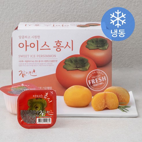 감미인 아이스홍시 (냉동), 420g(6입), 2개
