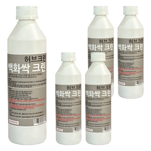 허브크린 백화싹 크린, 5개, 500ml