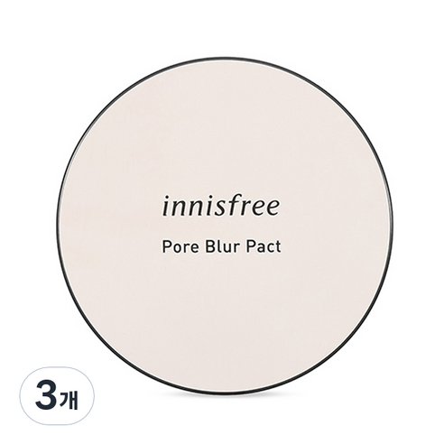이니스프리 포어 블러 팩트 12.5g, 3개