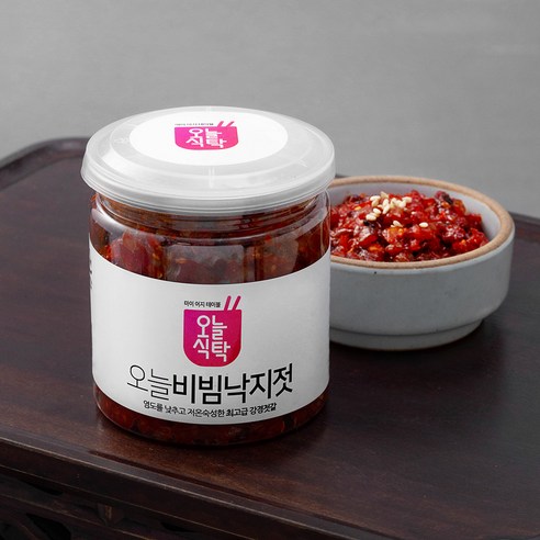 오늘식탁 강경 비빔낙지젓, 250g, 2개