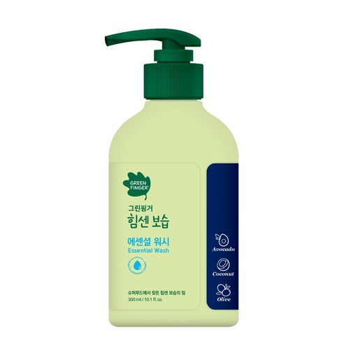 그린핑거 힘센보습 에센셜 바디워시, 300ml x 1개, 1개, 300ml