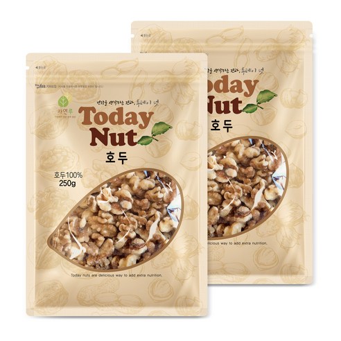 투데이넛 호두, 250g, 2개입