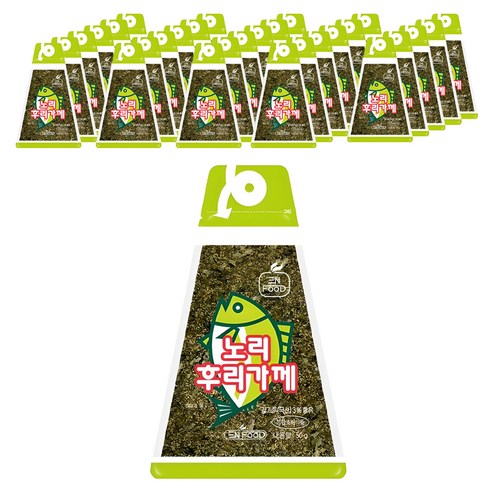 이엔푸드 노리 후리가께, 50g, 50개