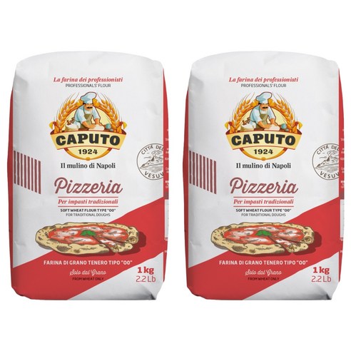 카푸토1924 피제리아 Tipo 00 밀가루, 1kg, 2개
