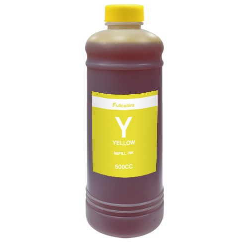 풀컬러즈 삼성 전기종 호환 리필잉크 500ml, 노랑, 1개