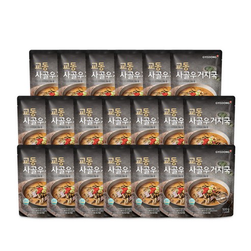 교동 사골우거지국, 500g, 20개입