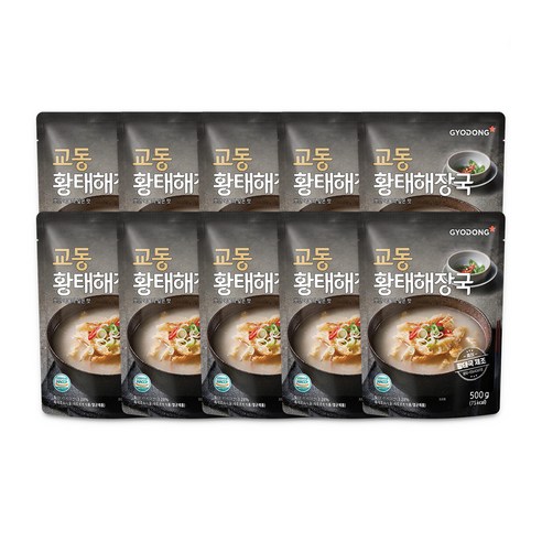 교동 황태해장국, 500g, 10개