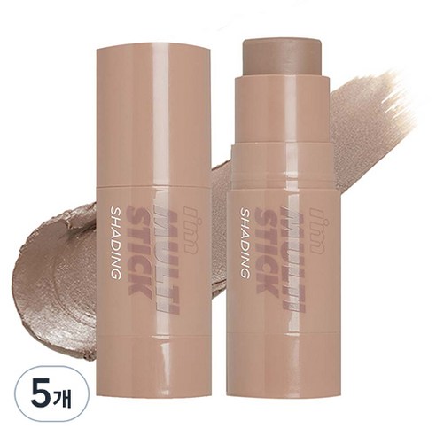 아임미미 아임 멀티스틱 쉐딩 6.7g, 002 쿨브론저, 5개