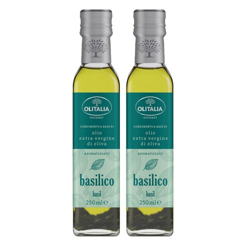 올리타리아 바질 올리브오일, 250ml, 2개