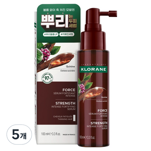 클로란 퀴닌 두피 안티에이징 앰플 세럼, 100ml, 5개